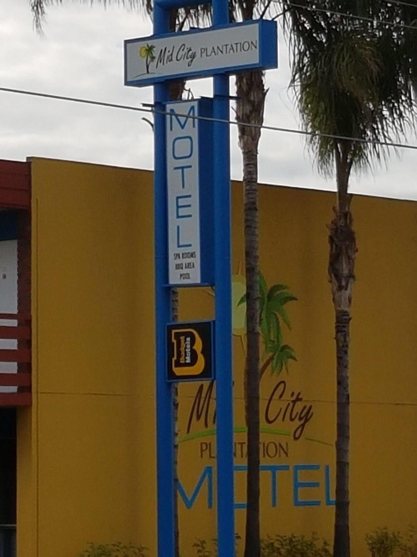 Mid City Plantation Motel Mildura Exterior photo